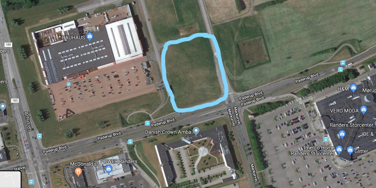 Hanssen Ejendomme erhverver sig en 10.000 m2 grund i Randers