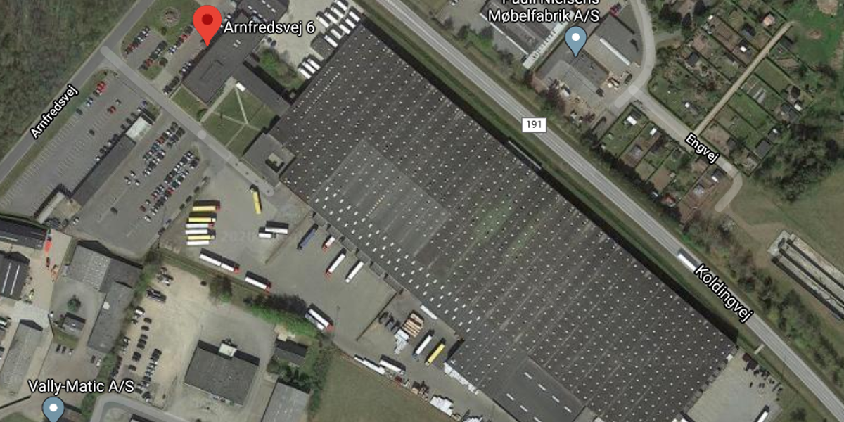 Hanssen Hebo A/S foretager sit første opkøb af større logistikejendom i Vejen på 35.964 m2.