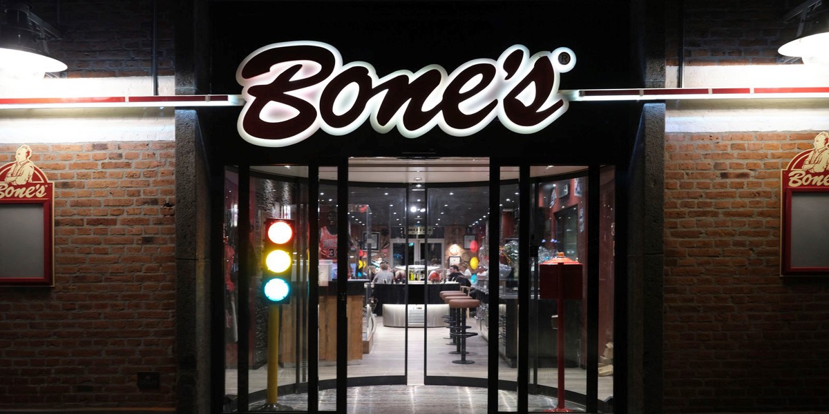 1. spadestik på ny Bone´s restaurant i Randers